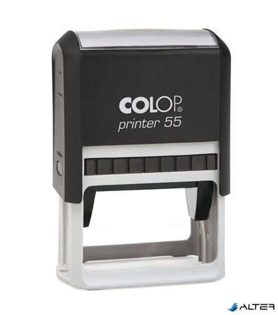 Bélyegző, COLOP, "Printer 55", kék cserepárnával