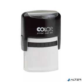   Bélyegző, ovális, COLOP 'E44', natúr cserepárnával
