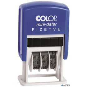 Dátumbélyegző, COLOP "S 160/L", Fizetve