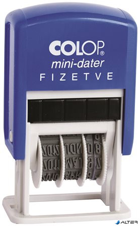 Dátumbélyegző, COLOP "S 160/L", Fizetve