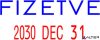 Dátumbélyegző, COLOP "S 160/L", Fizetve