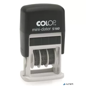 Dátumbélyegző, COLOP "S 160", kék párna