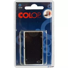   Bélyegző cserepárna, 2 db/bliszter, COLOP "E/40", fekete