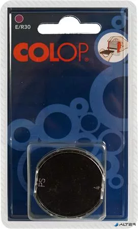 Bélyegző cserepárna, 2 db/bliszter, COLOP "E/R30", lila