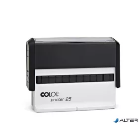 Bélyegző, COLOP 'Printer 25', kék párnával
