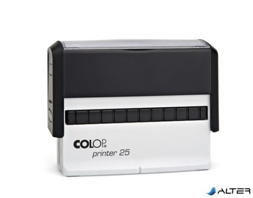 Bélyegző, COLOP "Printer 25", kék párnával
