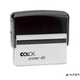Bélyegző, COLOP "Printer 45", fekete párnával