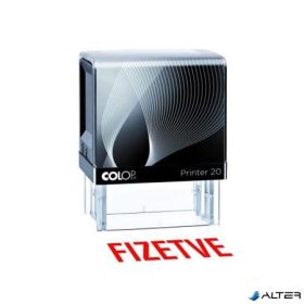 Bélyegző, szó, COLOP 'Printer IQ 20/L', Fizetve