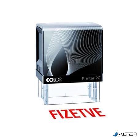 Bélyegző, szó, COLOP "Printer IQ 20/L", Fizetve