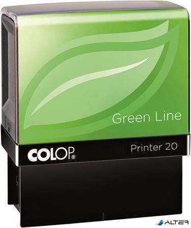 Bélyegző, szó, COLOP "Printer IQ 20/L Green Line", Fizetve