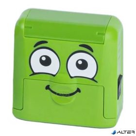   Bélyegző textilhez, kirakós COLOP 'Marky', zöld ház, fekete párnával