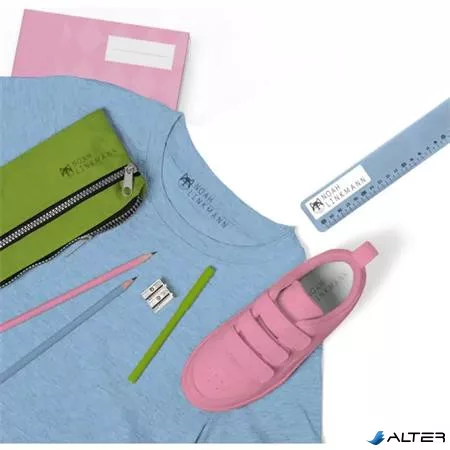 Bélyegző textilhez, kirakós COLOP 'Marky', zöld ház, fekete párnával