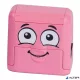 Bélyegző textilhez, kirakós COLOP "Marky", pink ház, fekete párnával