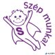 Bélyegző, motivációs, Szép munka!, COLOP "N43-kék", lila