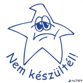   Bélyegző, motivációs, Nem készültél!, COLOP "N43-kék", kék