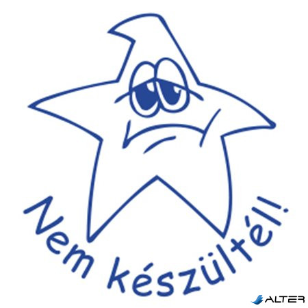 Bélyegző, motivációs, Nem készültél!, COLOP "N43-kék", kék