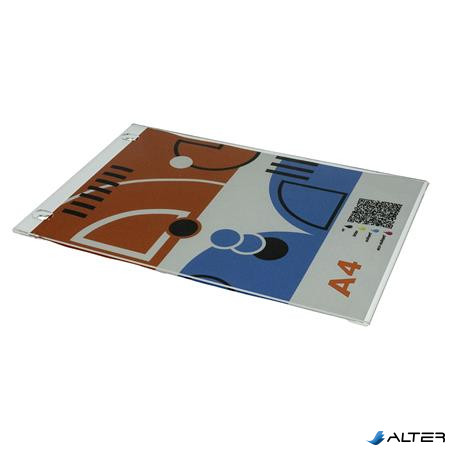 Dokumentumtartó, fali, A4, plexi, álló, ANTRA, átlátszó