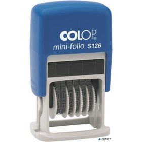 Számbélyegző, COLOP 'S126'