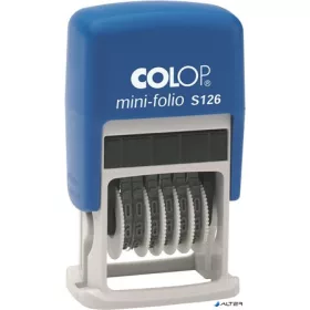 Számbélyegző, COLOP "S126"