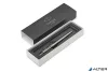 Nyomósirón, 0,5 mm, ezüst színű klip, PARKER "Royal Jotter", rozsdamentes acél