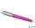 Golyóstoll, 0,7 mm, ezüst színű klip, magenta tolltest, PARKER "Royal Jotter Originals", kék