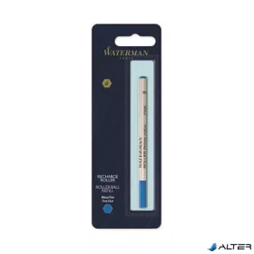 Rollertoll betét, 0,5 mm, F, WATERMAN, kék