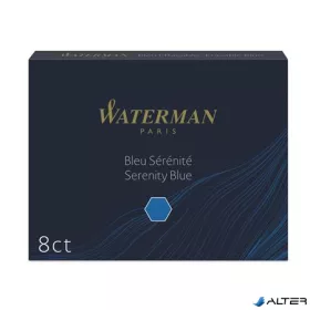 Töltőtoll patron, WATERMAN, kék