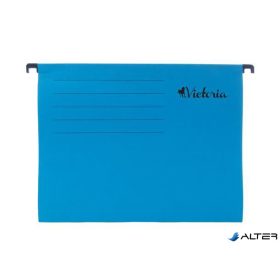 Függőmappa, karton, A4, VICTORIA, kék
