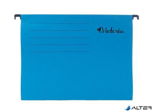 Függőmappa, karton, A4, VICTORIA, kék