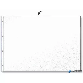   Genotherm, lefűzhető, A3, 80 mikron, narancsos felület, fekvő, REXEL