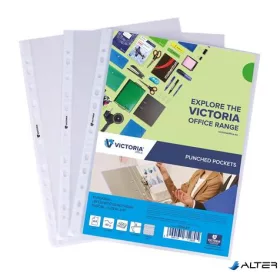   Genotherm, lefűzhető, A4, 40 mikron, narancsos felület, VICTORIA OFFICE
