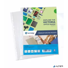   Genotherm, lefűzhető, A4, 80 mikron, narancsos felület, VICTORIA OFFICE