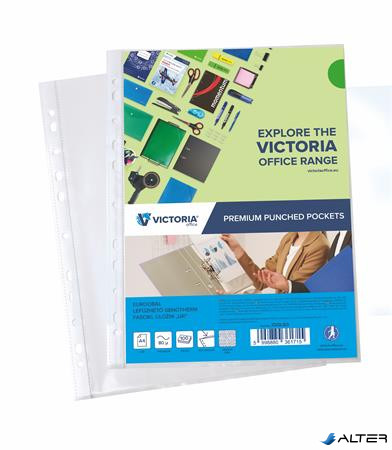 Genotherm, lefűzhető, A4, 80 mikron, narancsos felület, VICTORIA OFFICE