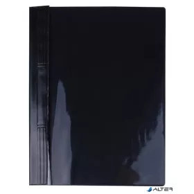   Gyorsfűző, kemény hátlappal, PVC, A4, VICTORIA OFFICE, fekete