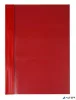 Gyorsfűző, kemény hátlappal, PVC, A4, VICTORIA OFFICE, piros