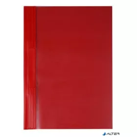   Gyorsfűző, kemény hátlappal, PVC, A4, VICTORIA OFFICE, piros