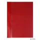 Gyorsfűző, kemény hátlappal, PVC, A4, VICTORIA OFFICE, piros