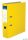 Iratrendező, 75 mm, A4, PP/karton, élvédő sínnel, VICTORIA OFFICE, 'Basic', sárga