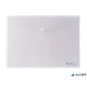 Irattartó tasak, A4, PP, patentos, VICTORIA OFFICE, áttetsző