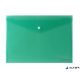Irattartó tasak, A4, PP, patentos, VICTORIA OFFICE, zöld