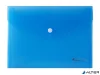 Irattartó tasak, A5, PP, patentos, VICTORIA OFFICE, kék