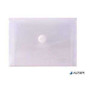   Irattartó tasak, A7, PP, patentos, VICTORIA OFFICE, áttetsző