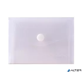  Irattartó tasak, A7, PP, patentos, VICTORIA OFFICE, áttetsző
