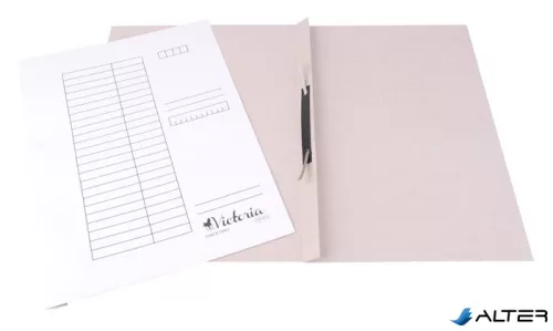 Gyorsfűző, karton, A4, VICTORIA OFFICE, fehér