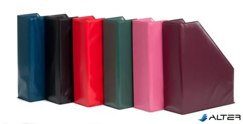 Iratpapucs, PVC, 95 mm, VICTORIA OFFICE, fekete