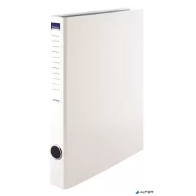   Gyűrűs könyv, 2 gyűrű, 35 mm, A4, PP/karton, VICTORIA OFFICE, fehér