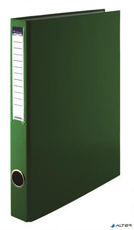 Gyűrűs könyv, 2 gyűrű, 35 mm, A4, PP/karton, VICTORIA OFFICE, zöld