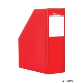 Iratpapucs, karton, 90 mm, VICTORIA OFFICE, piros