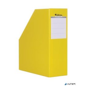 Iratpapucs, karton, 90 mm, VICTORIA OFFICE, sárga