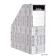 Iratpapucs, karton, 90 mm, VICTORIA OFFICE, "Textil"